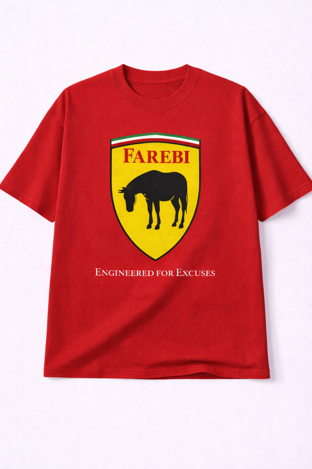 Farebi Engineered for Excuses Tee