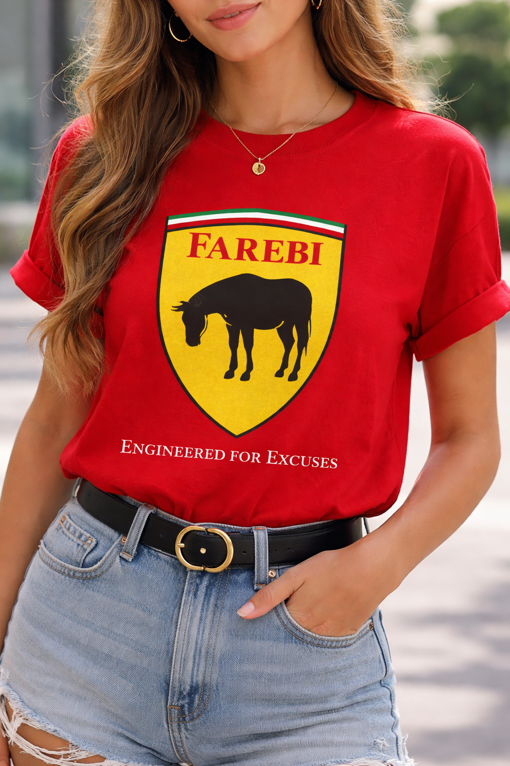 Farebi Engineered for Excuses Tee