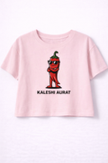 Kaleshi Aurat™ Hot Attitude Crop Tee