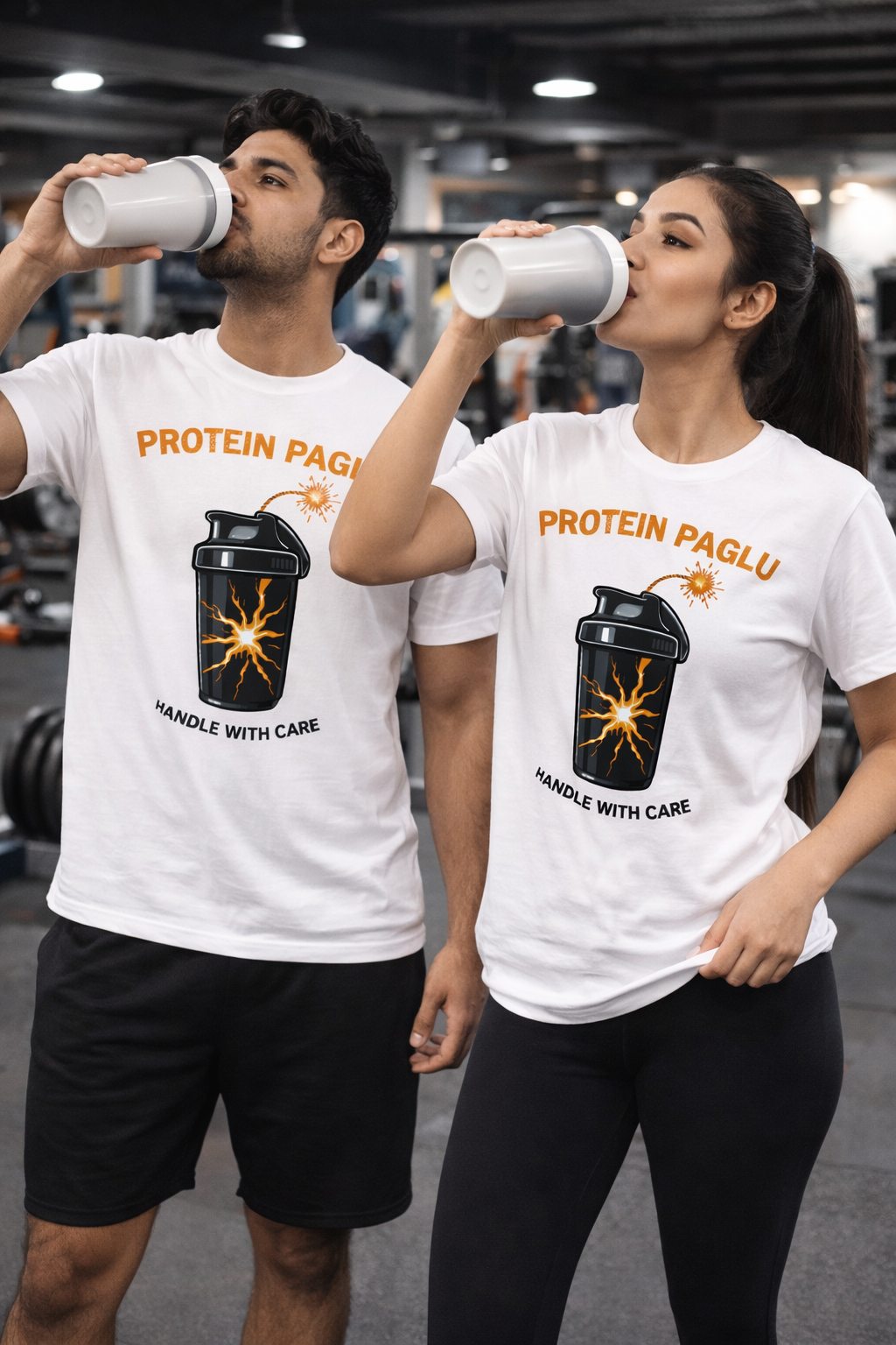 Protein Paglu Handle With Care Tee