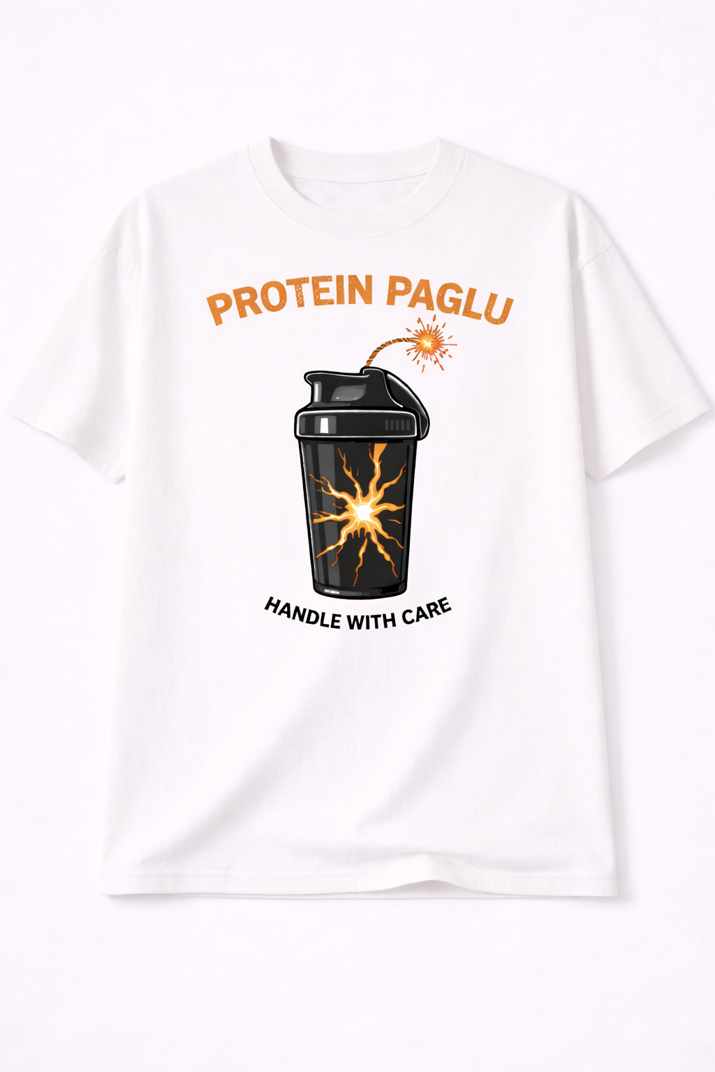 Protein Paglu Handle With Care Tee